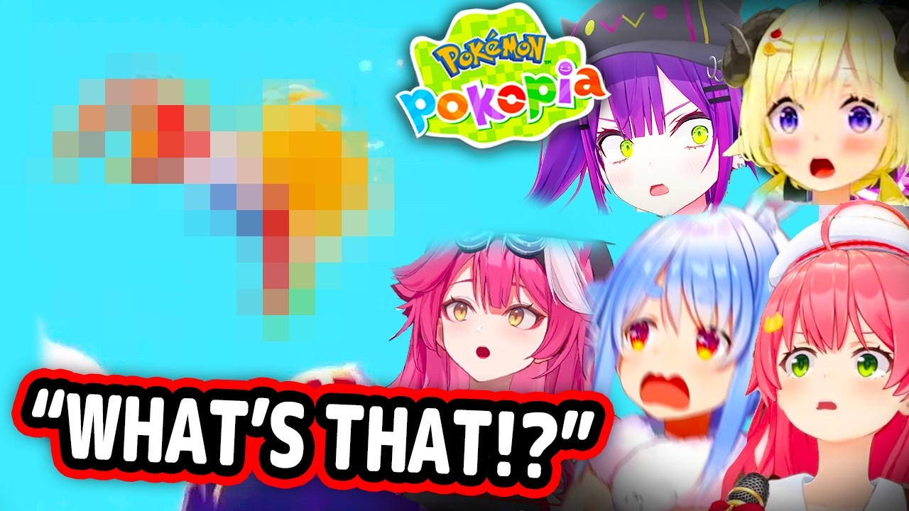 Hologirls Didn't Expect These Pokemon To Appear In Pokopia *Story Spoilers*【Hololive】
