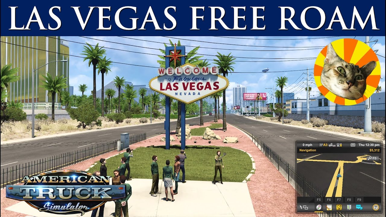 Las Vegas Free Roam | American Truck Simulator