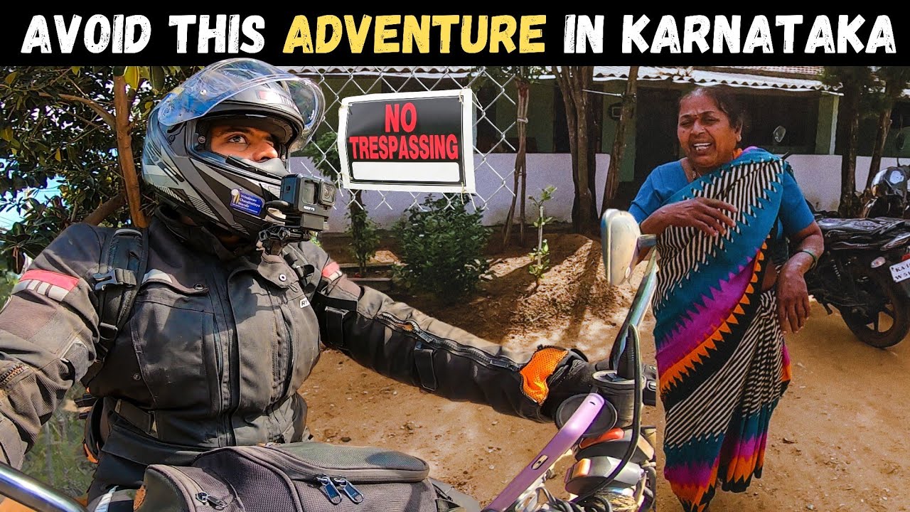 She Caught me SNEAKING Inside her Property | Reaching Chikmagaluru | Ride For Krishna | EP 30