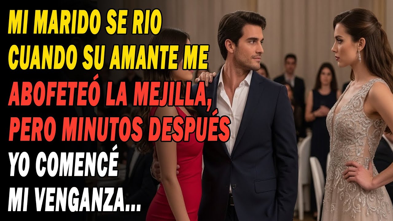 Mi Marido Se Rio Cuando Su Amante Me Abofeteó La Mejilla, Pero Minutos Después, Yo Comencé...😏⚖️