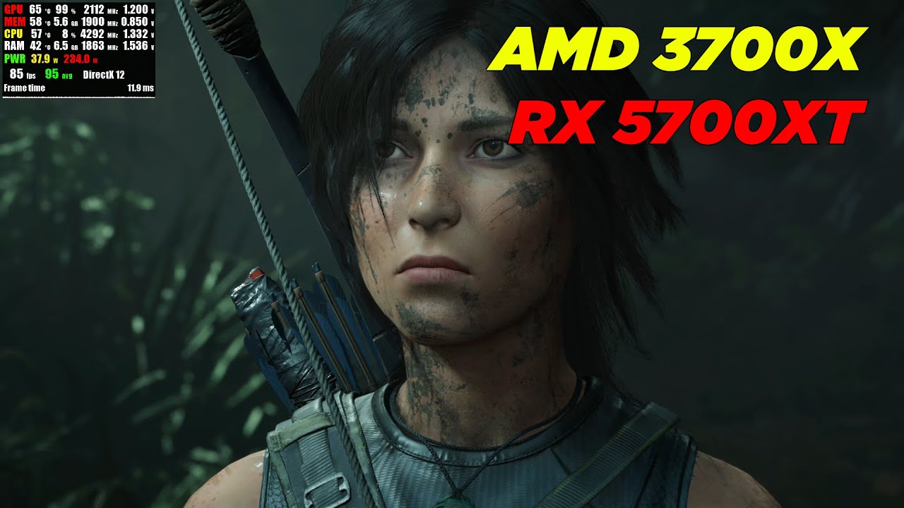Shadow of the Tomb Raider - R7 3700X/RX 5700XT (1080p)