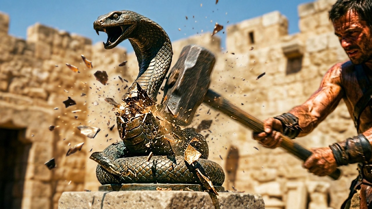 The Bronze Serpent in the Desert | The Miraculous Object That Was Cursed and Destroyed