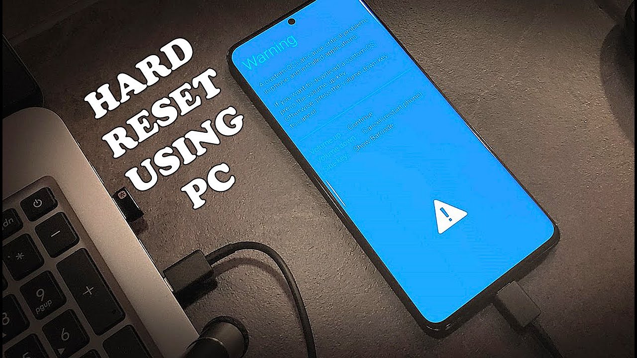 Как сделать полный сброс настроек Android-телефона с помощью компьютера!