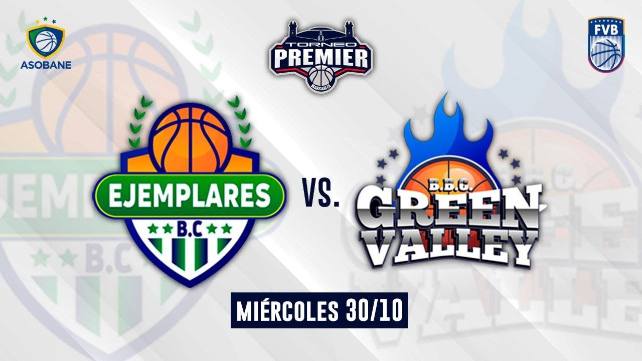 TORNEO PREMIER MARGARITA | EJEMPLARES B.C Vs. GREEN VALEY B.B.C