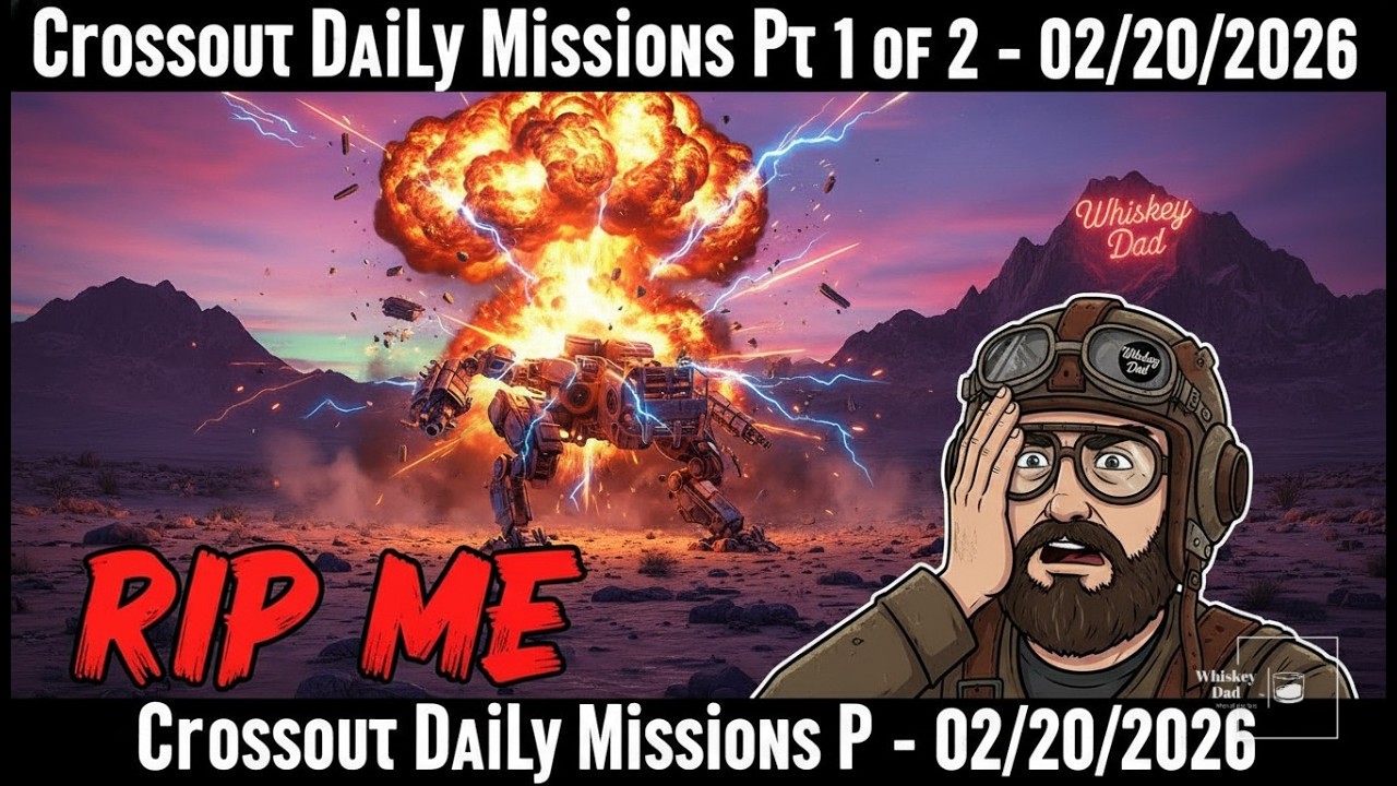 Crossout Daily Missions Pt 1 of 2 - Absolute Chaos In The Canyon - 02/20/2026