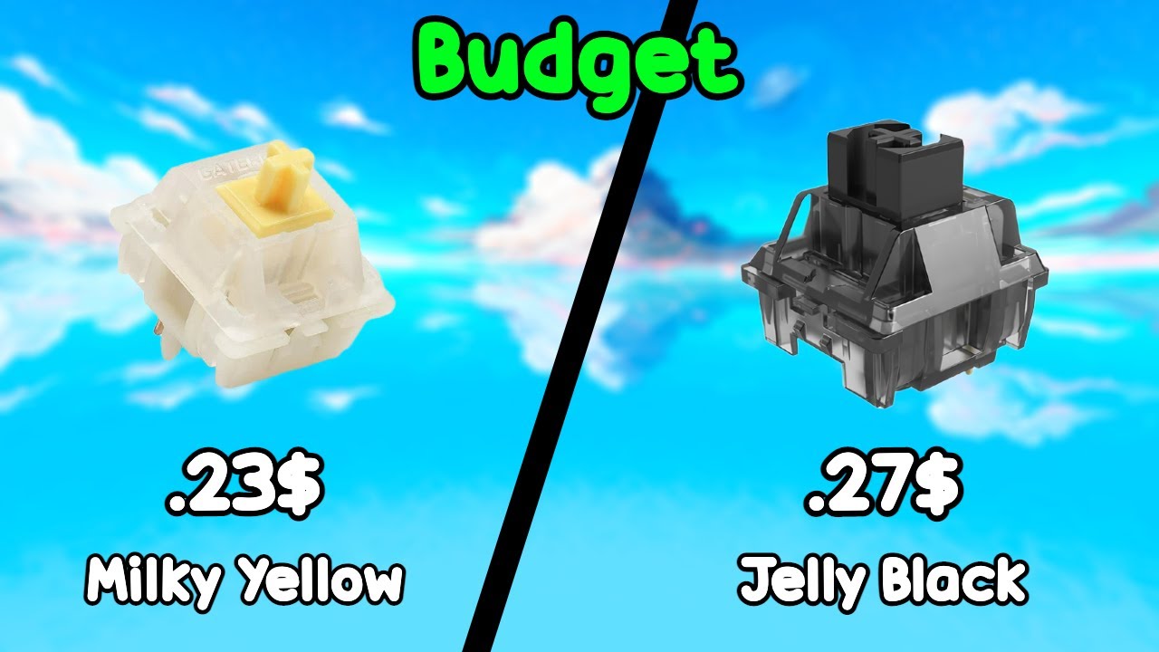 The Best BUDGET Switches (THOCK)
