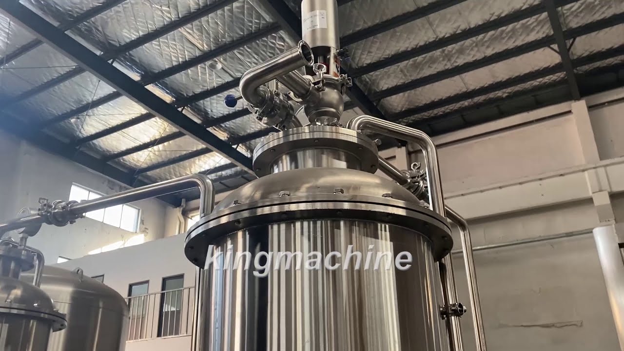 Preparation before start up - Carbonated drink mixing machine