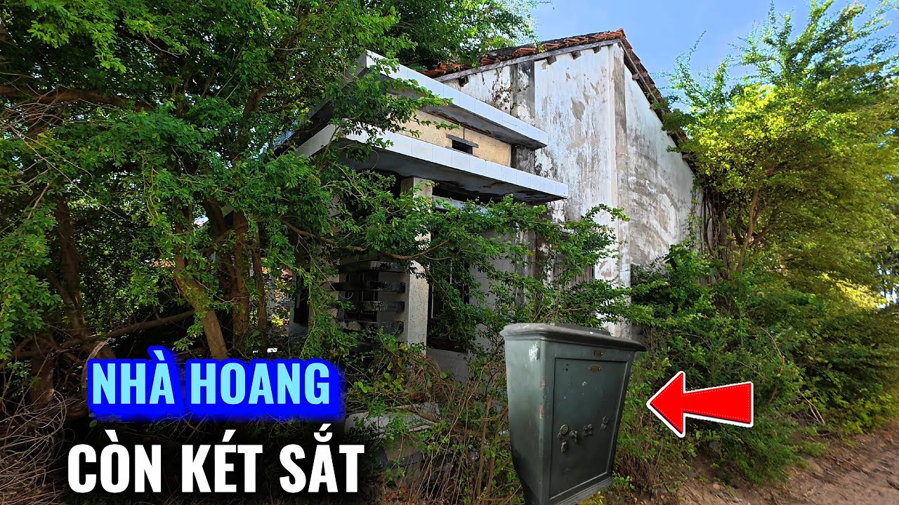 Ph&aacute;t hiện ng&ocirc;i nh&agrave; hoang vẫn c&ograve;n nguy&ecirc;n k&eacute;t sắt