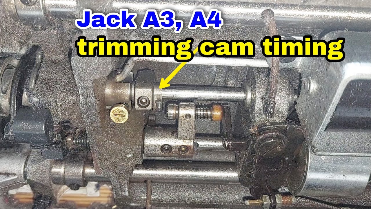 jack A3 trimming cam timing, knife cam timing