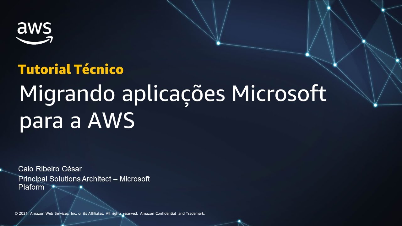 Migrando aplica&ccedil;&otilde;es Microsoft para a AWS - Portugu&ecirc;s