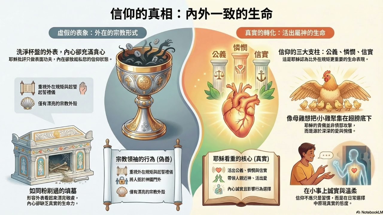信仰的真相：內外一致的生命