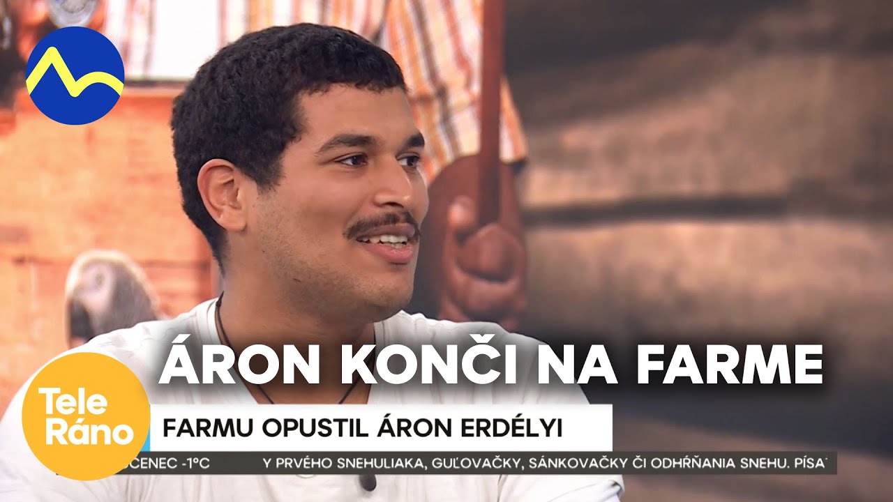 &Aacute;ron Erd&eacute;lyi opustil Farmu 17: Amat&eacute;rsky sokoliar z farmy | Teler&aacute;no