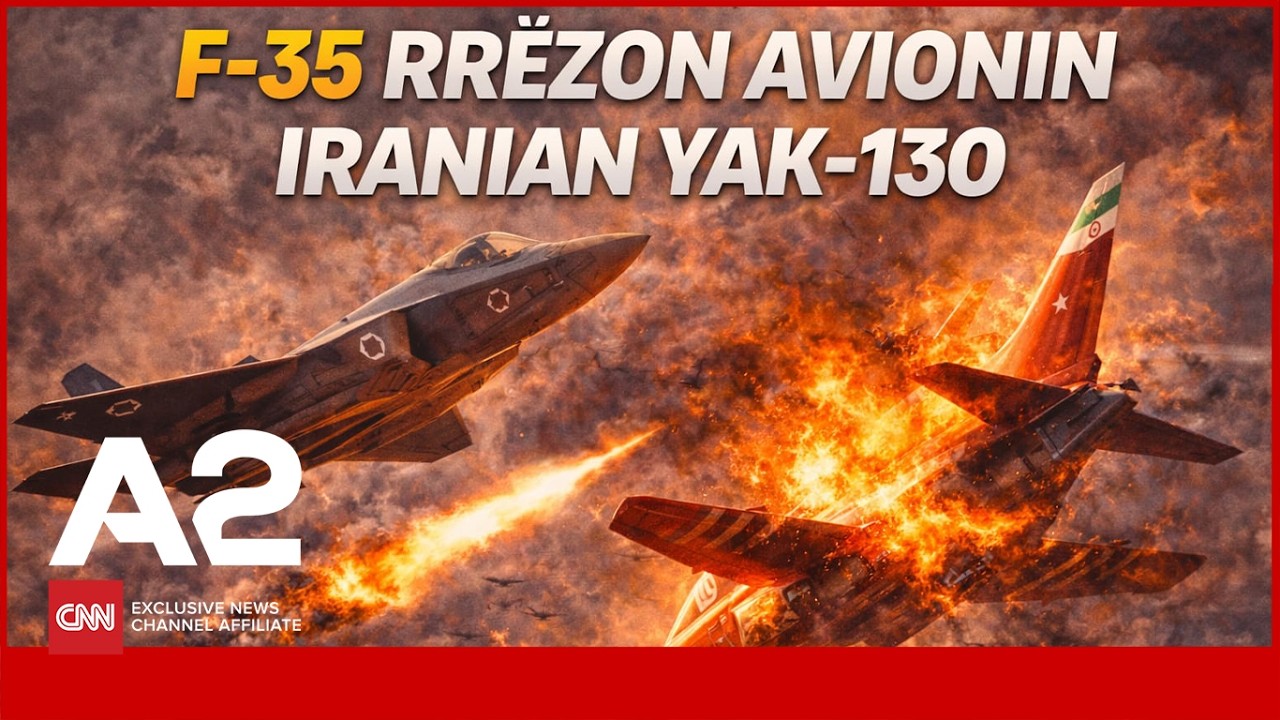-“F-35 Izraelit rrëzon Yak-130 Iranian – Duel Ajror që Trondit Rajonin!”