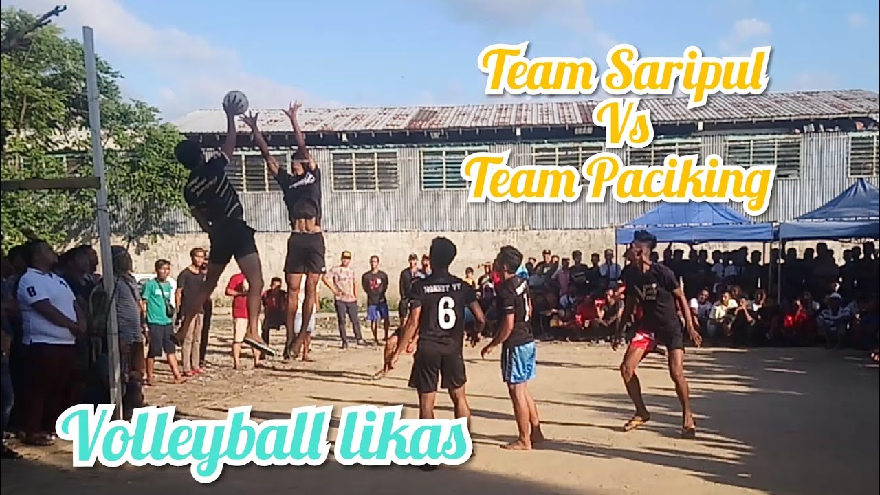 Volleyball/Team Saripul VS Team Paciking.