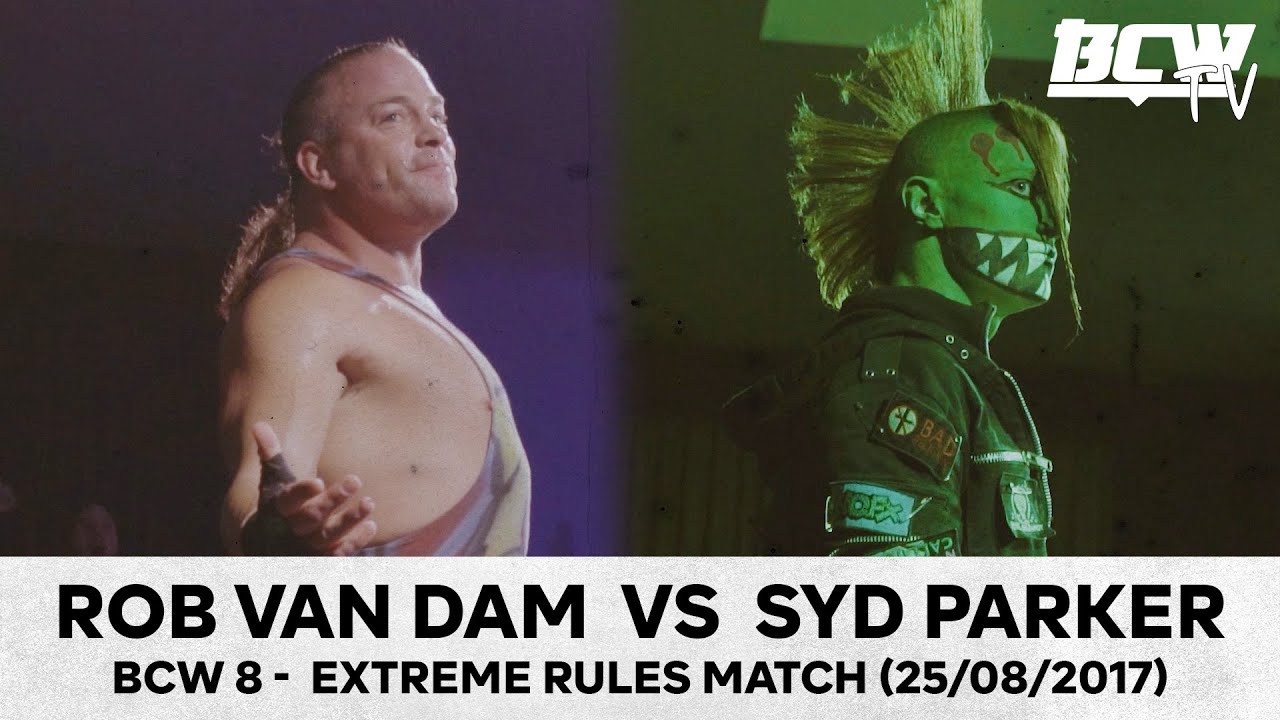 Rob Van Dam vs Syd Parker - Extreme Rules - BCW 8 (25/08/2017)