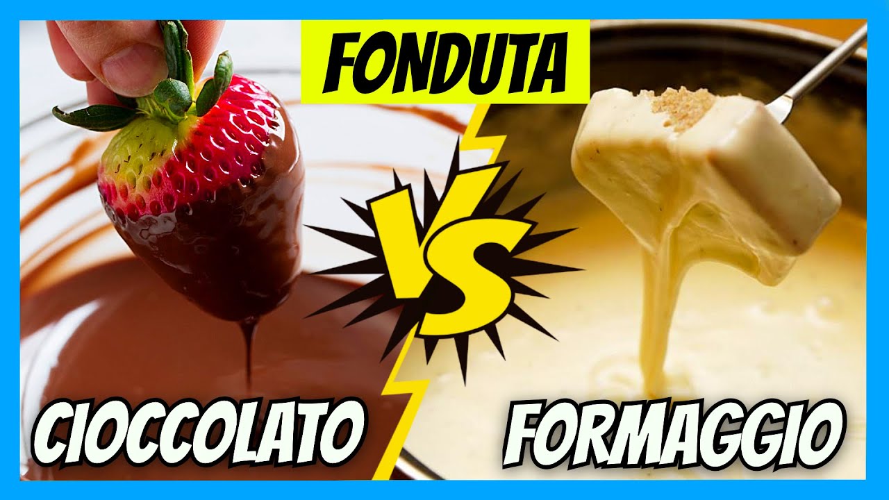 Fonduta di formaggio, cioccolato e carne - SFIDA DI SAPORE | Cucina Buttata