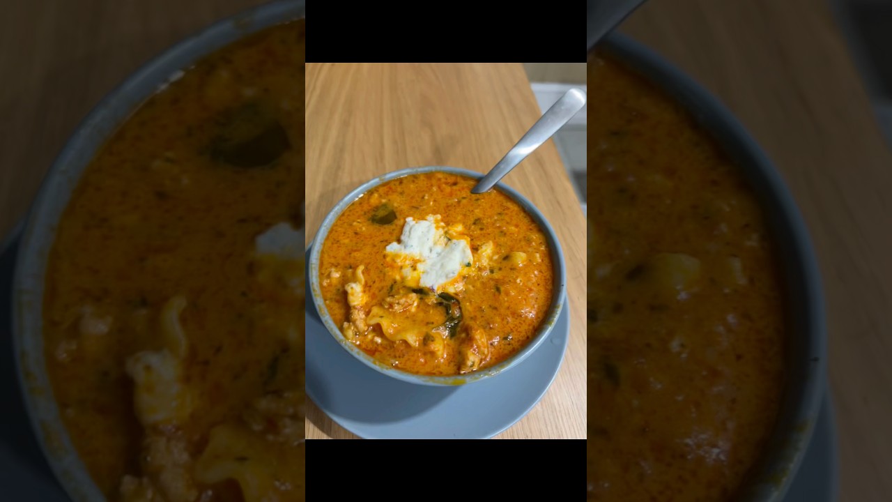 Viral Lasagna Soup 