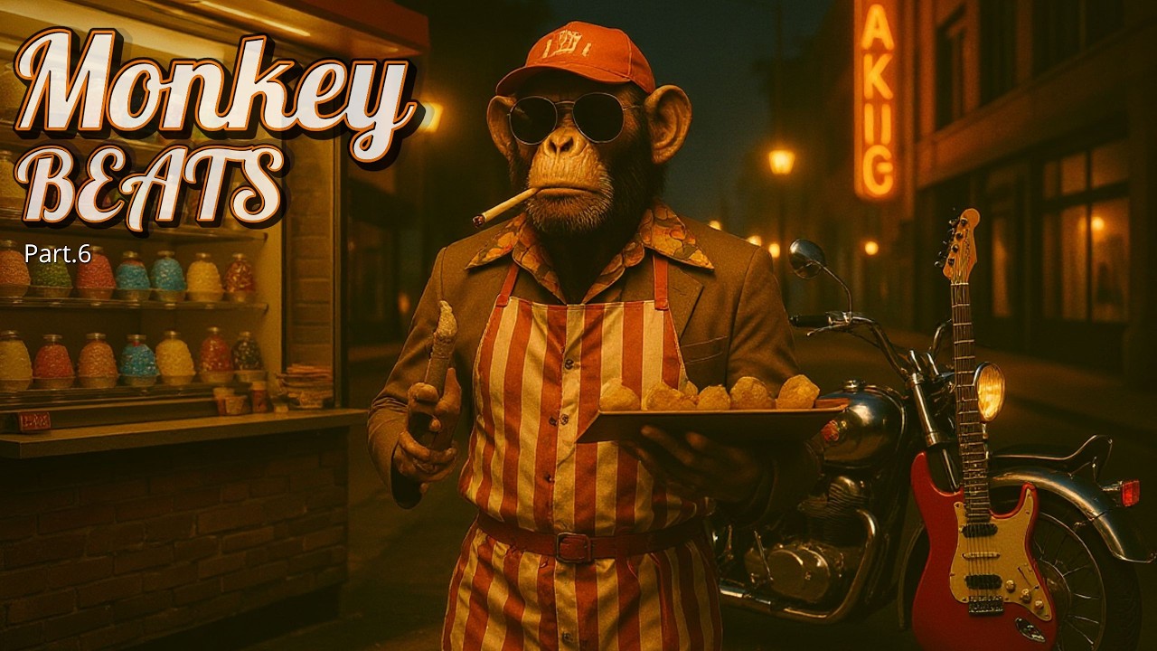 UNDERCOVER GROOVE - 1 Hour of Non-Stop Funk Grooves - (MONKEY BEATS part.9)