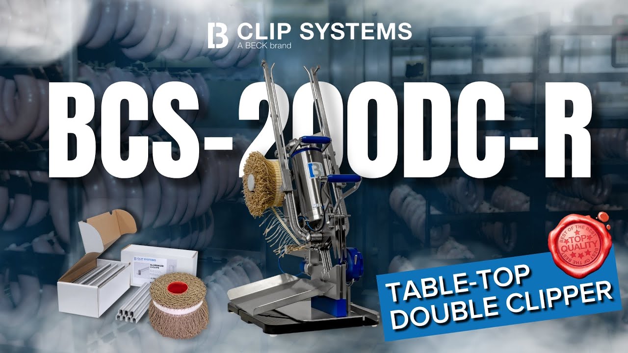 Rotary Double Clipper BCS-200DC-R__BECK Clip Systems