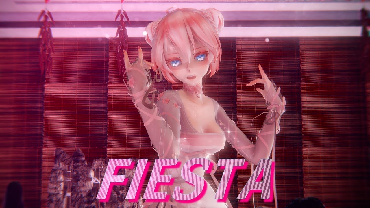 ≡MMD≡ Megurine Luka - FIESTA [4KUHD60FPS]