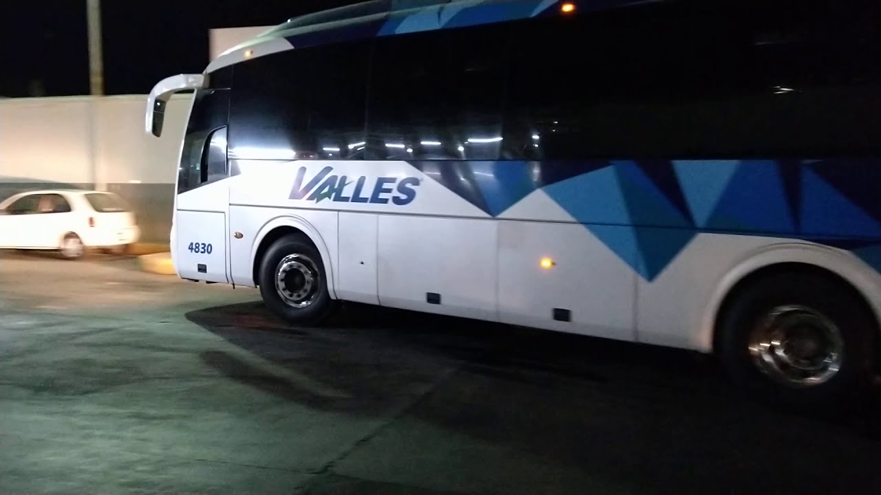 VALLES PUEBLA 4949, 4830, AU 4333, 4154 DIRECTO Y 4387 INTERMEDIO EN TERMINAL AU TEHUACAN, PUEBLA