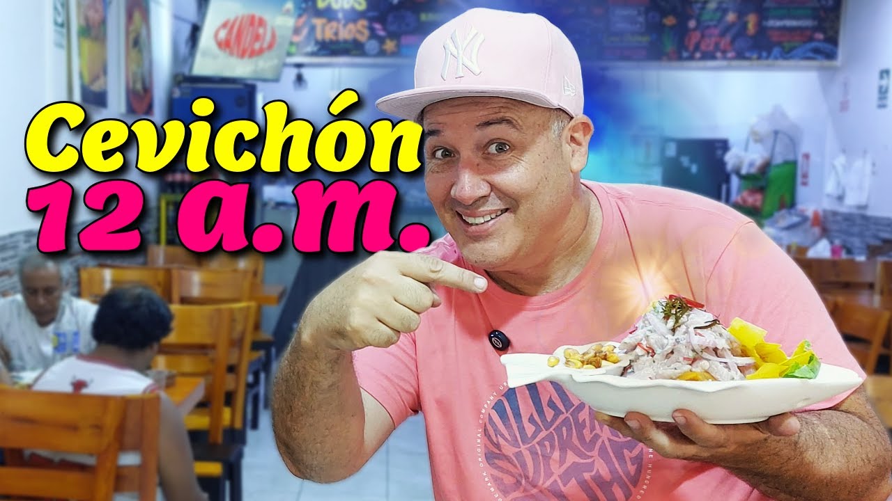 ¿Ceviche de noche? ¡Rompimos el mito!