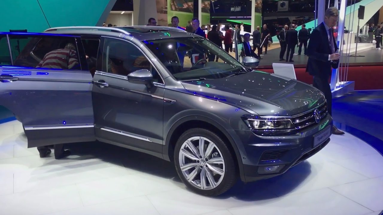 2018 Volkswagen Tiguan Allspace 7 seat SUV walkaround at Geneva Motor Show 2017