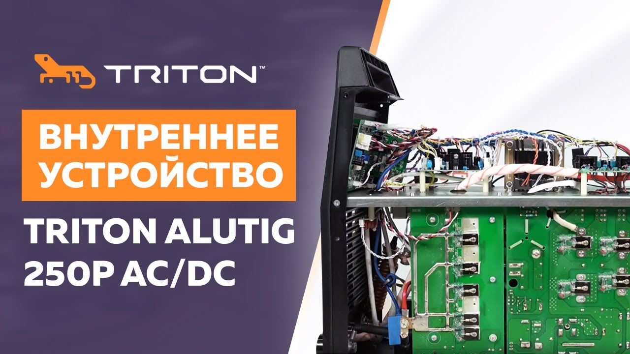 Внутреннее устройство TRITON ALUTIG 250P AC/DC