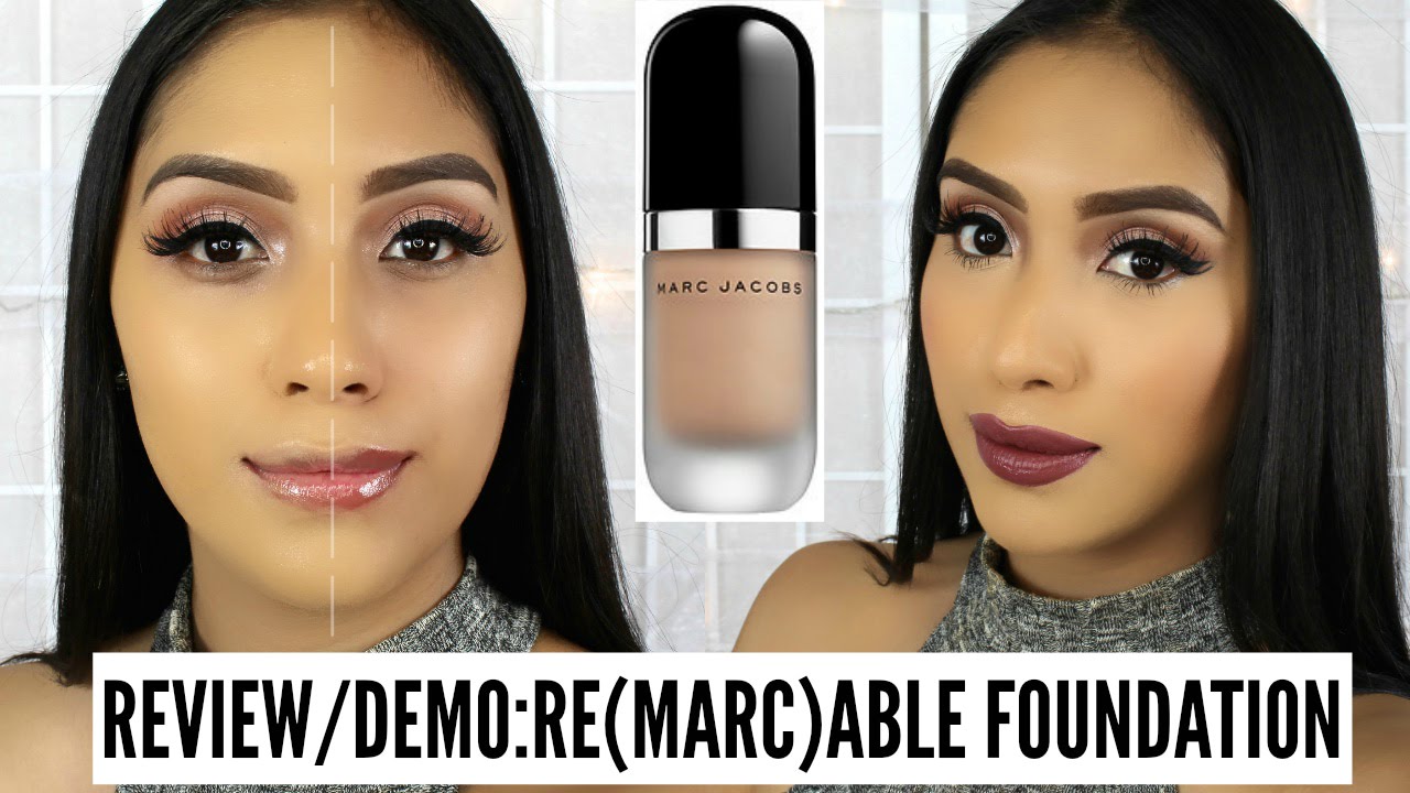 Review/First Impressions: MARC JACOBS Re(marc)able Full Cover Foundation Concentrate