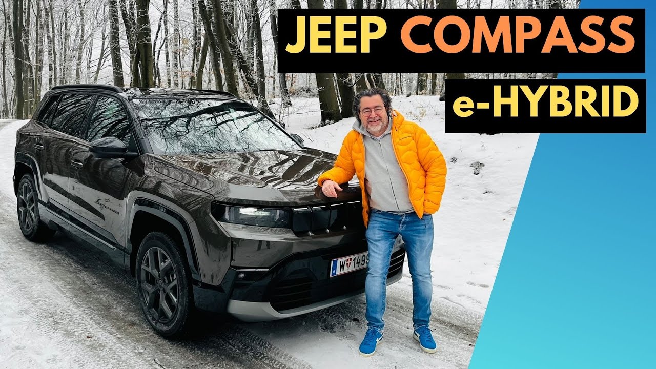 Jeep Compass e-Hybrid - Schlägt der Hybrid den Elektro?
