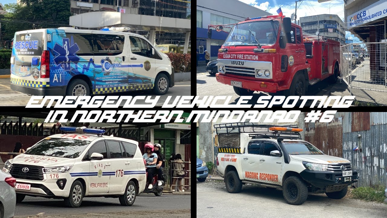 Emergency Vehicles Spotting in Northern Mindanao #6 (June 2025)