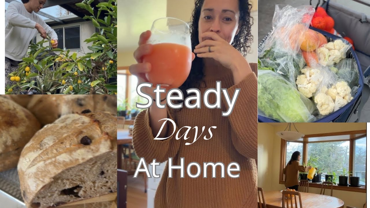 Simple Days at Home | Cooking, Farmers Market & Family Rhythm