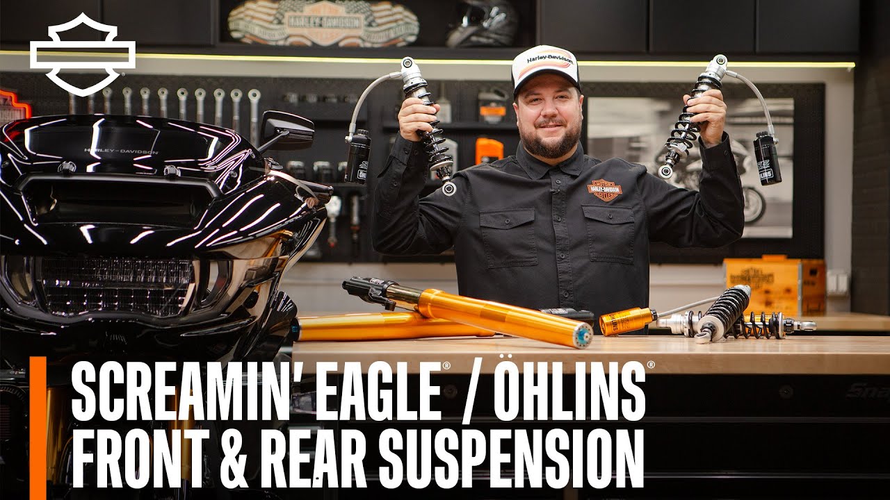 Harley-Davidson Screamin&rsquo; Eagle x Ohlins Front & Rear Suspension Overview