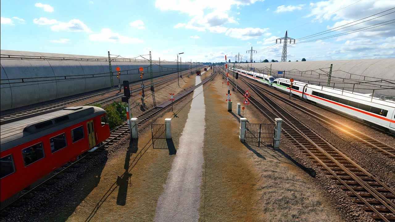 Transport Fever 2: Der Bahnübergang Teil 717