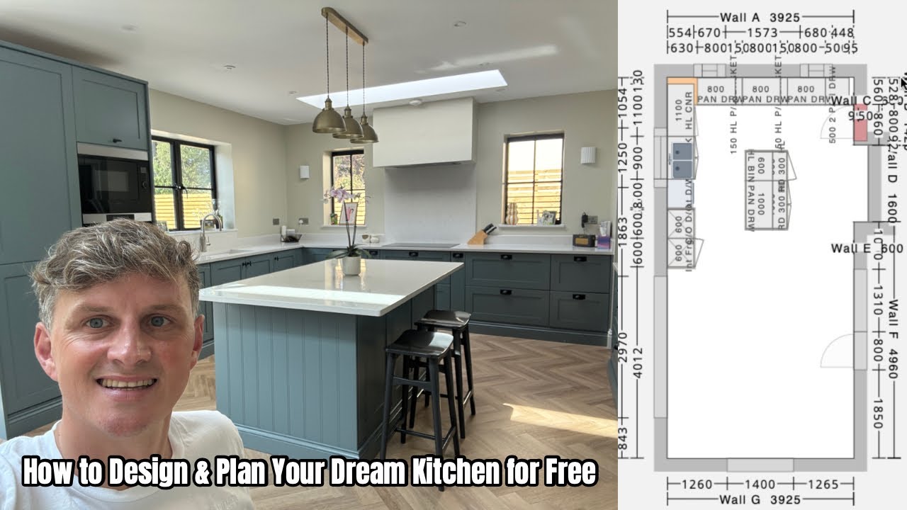 How to Design & Plan Your Dream Kitchen for Free | UK Kitchen Design Guide  | DIY Kitchens | Home |
