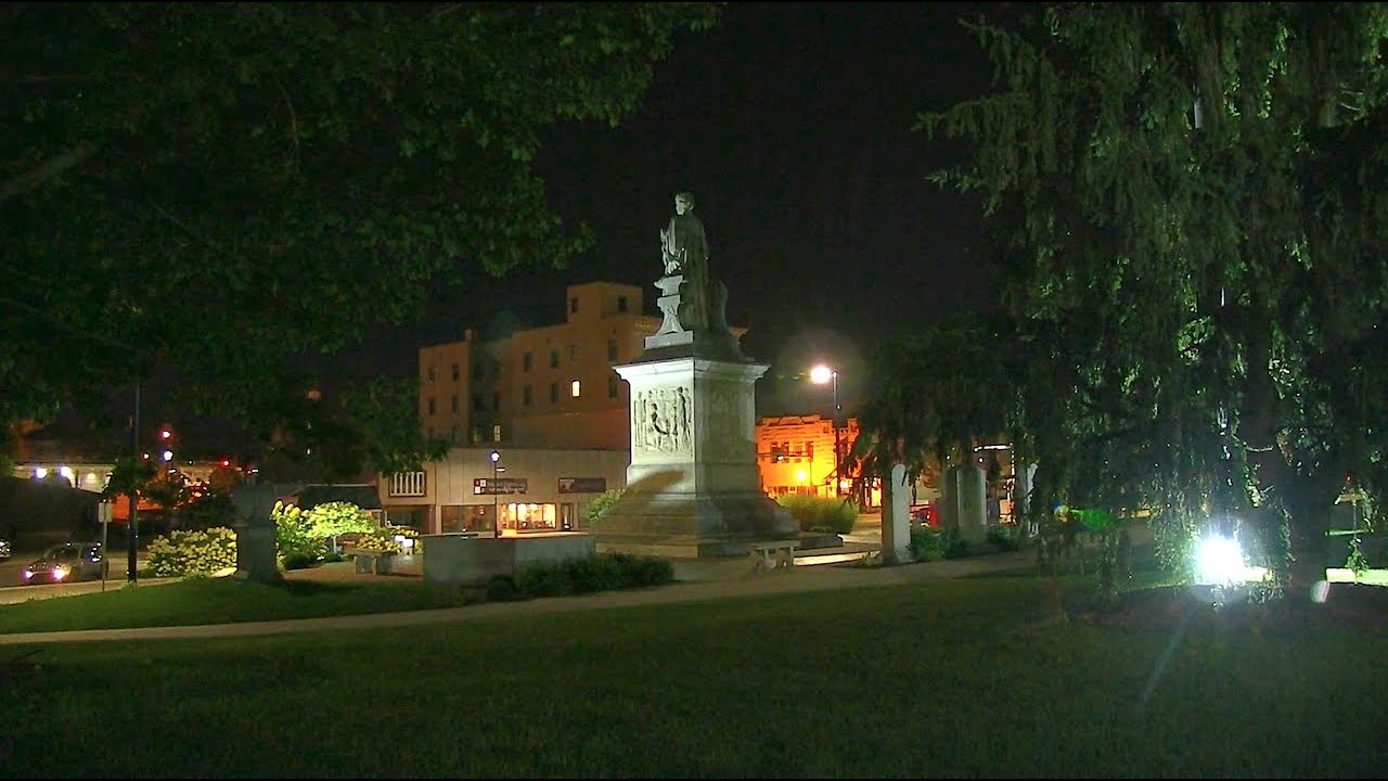 Downtown Bedford at Night (Bedford, Indiana)