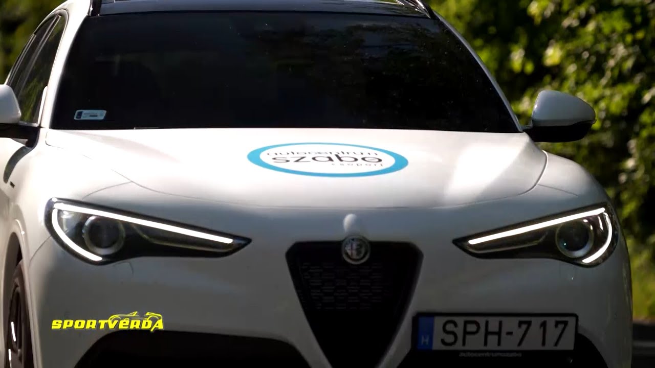 NAGYON! Alfa Romeo Stelvio Veloce - SportVerda teszt