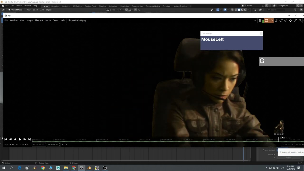 32 DEE GreenScreen Tracking Part4 Layoutwith3Dmodel and final render