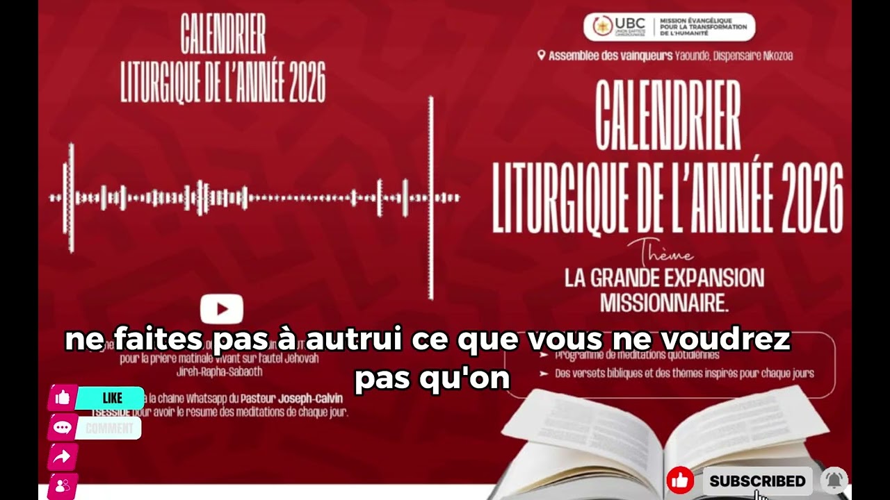 Méditation 04-02-26 Thème : Royaume et priorités le service qui élève : Leadership dans l'humilité