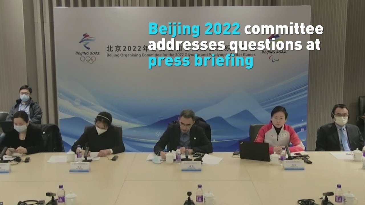 Questions of COVID, diplomacy at Beijing 2022 press briefing