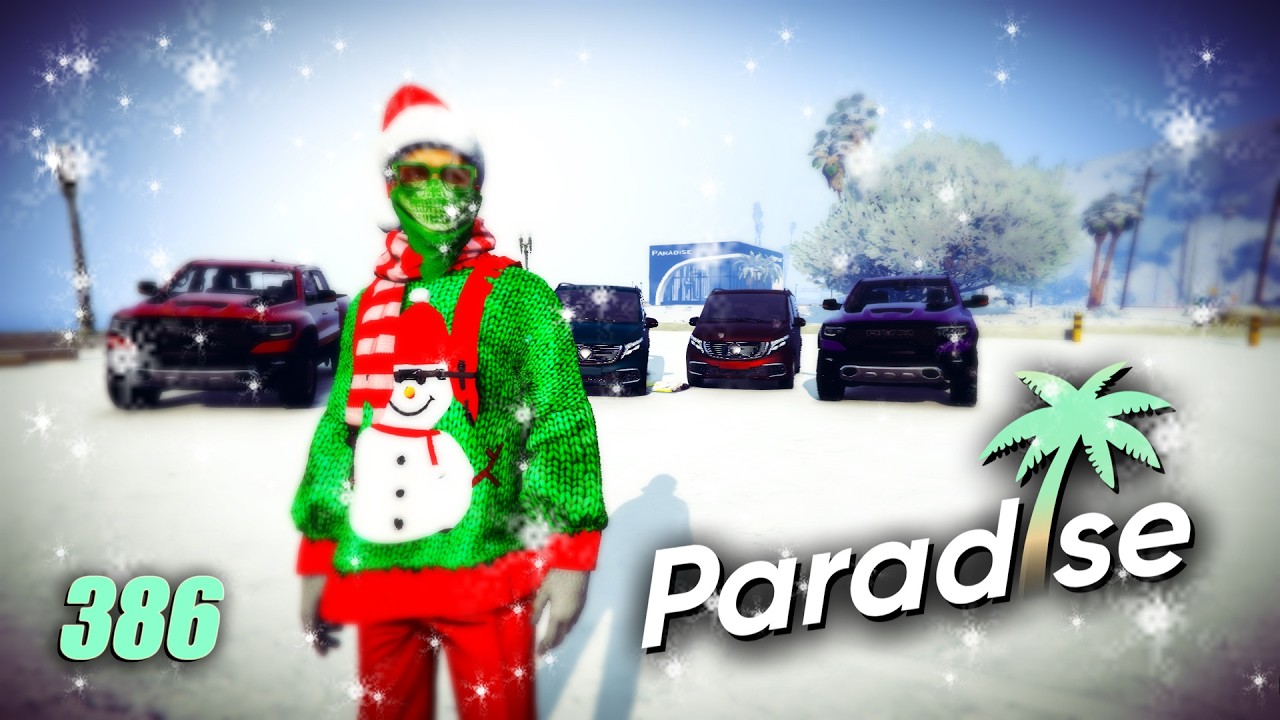 ❄️Зимний BATTLEPASS на Paradise RP (386)