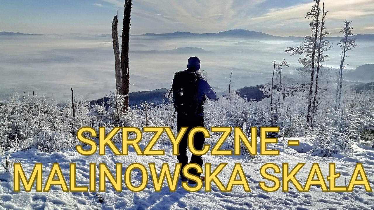 SKRZYCZNE - MALINOWSKA SKAŁA ZIMĄ | BESKID ŚLĄSKI 2025 NIE SĄDZIŁEM, ŻE TU BĘDZIE TAK PIĘKNIE!