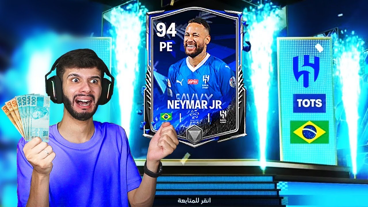 Gastei tudo que tinha no Melhor Neymar do FC Mobile! 😱