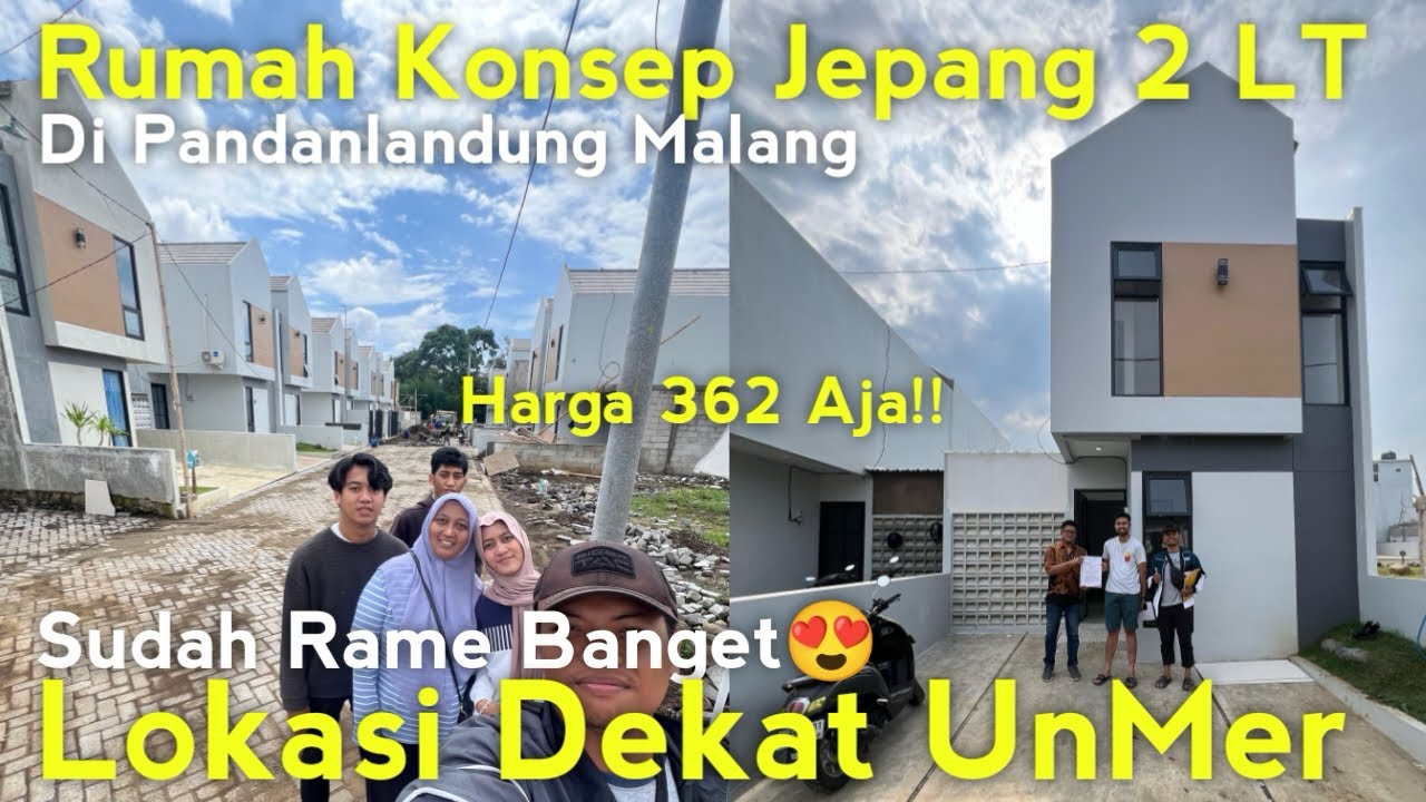 RUMAH MALANG JAPANDI⁉️2 LANTAI CUMA 362Jt😱 DEKAT UNIVERSITAS MERDEKA