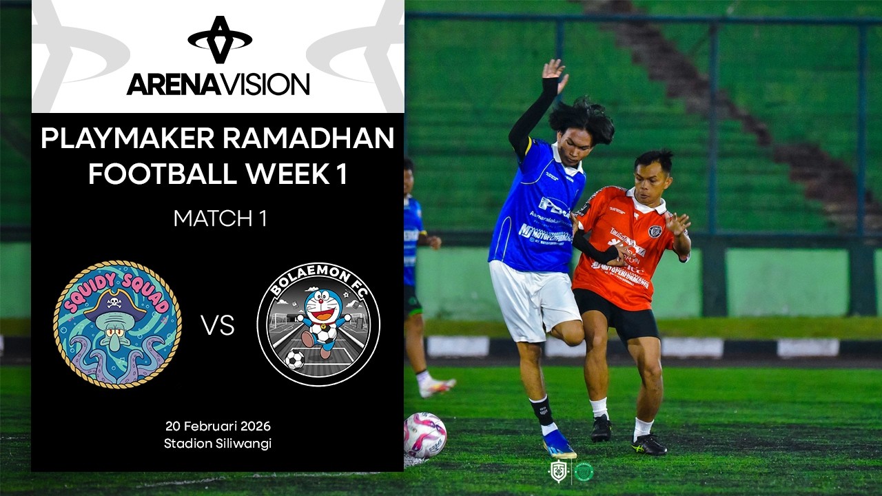 Playmaker Ramadhan Football Week 1 | Match 1 | SFC VS BFC | 20/02/26 | Stadion Siliwangi