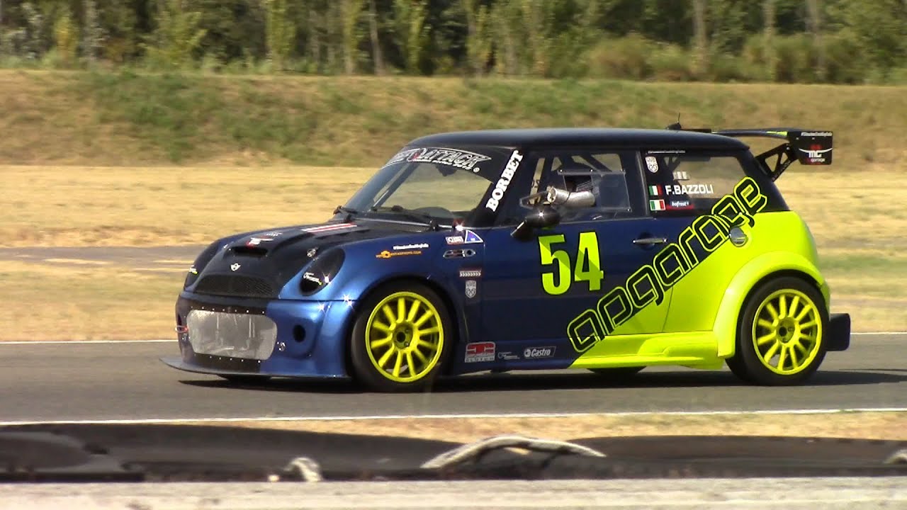 Mini Cooper S vs Lancia Delta EVO vs Mitsubishi Lancer - Time Attack 2015