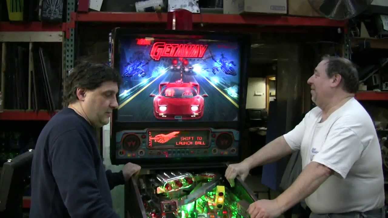 #516 Williams THE GETAWAY- High Speed 2 Pinball Machine!  TNT Amusements