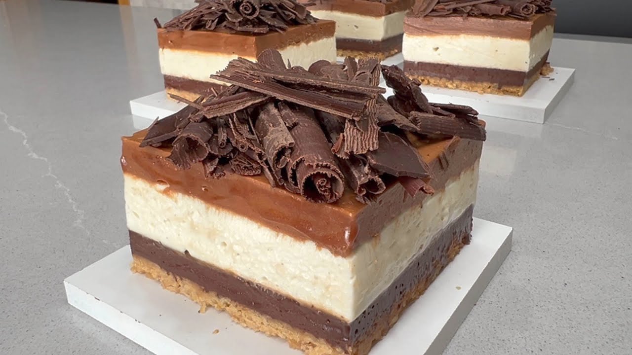 Tarta de Vainilla Chocolate y Caramelo / Vanilla Chocolate and Caramel Cake