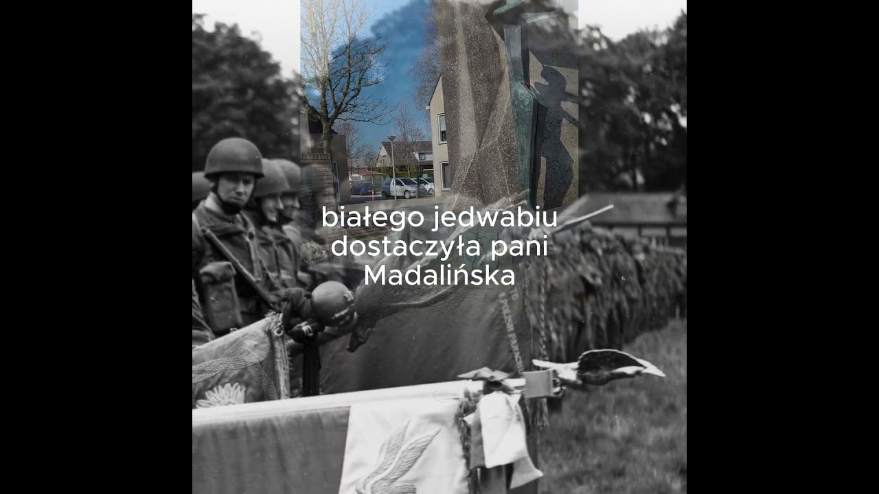 Sztandar 1SBP #1944 #1SBP #Sosabowski #Driel #arnhem #marketgarden  #historia