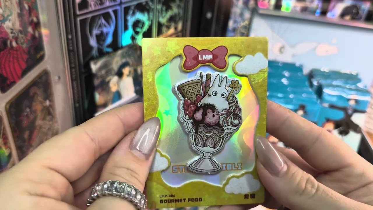 Распаковка четырёх боксов по Миядзаки!/ Unpacking 4 boxes Miyazaki cards